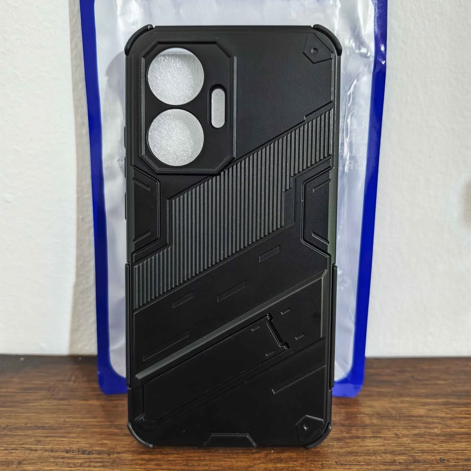 Funda POCO F7 Reforzada Con Soporte Plegable