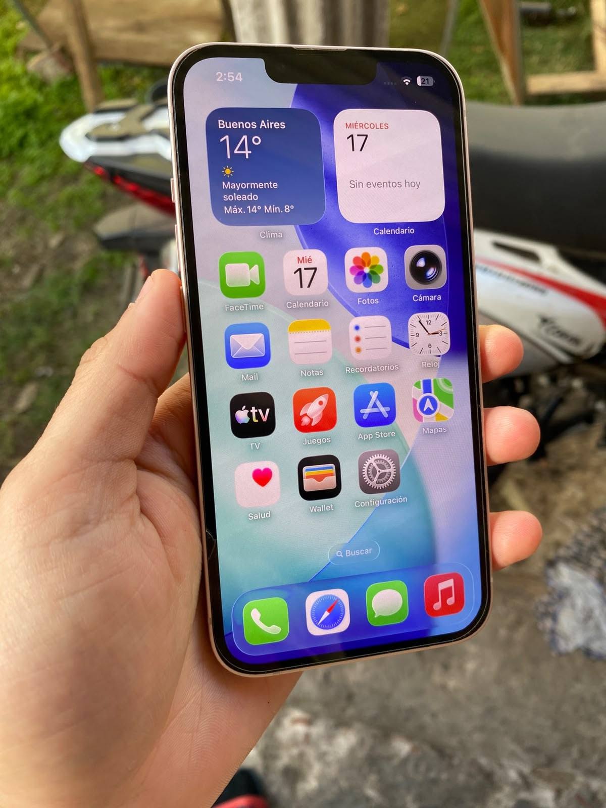 iPhone 13 128gb 86% libre de todo sin detalles Face ID