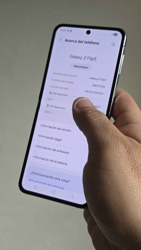 Vendo Samsung Z flip 5 libre 512gb 8ram , IMPECABLE , NO PERMUTO