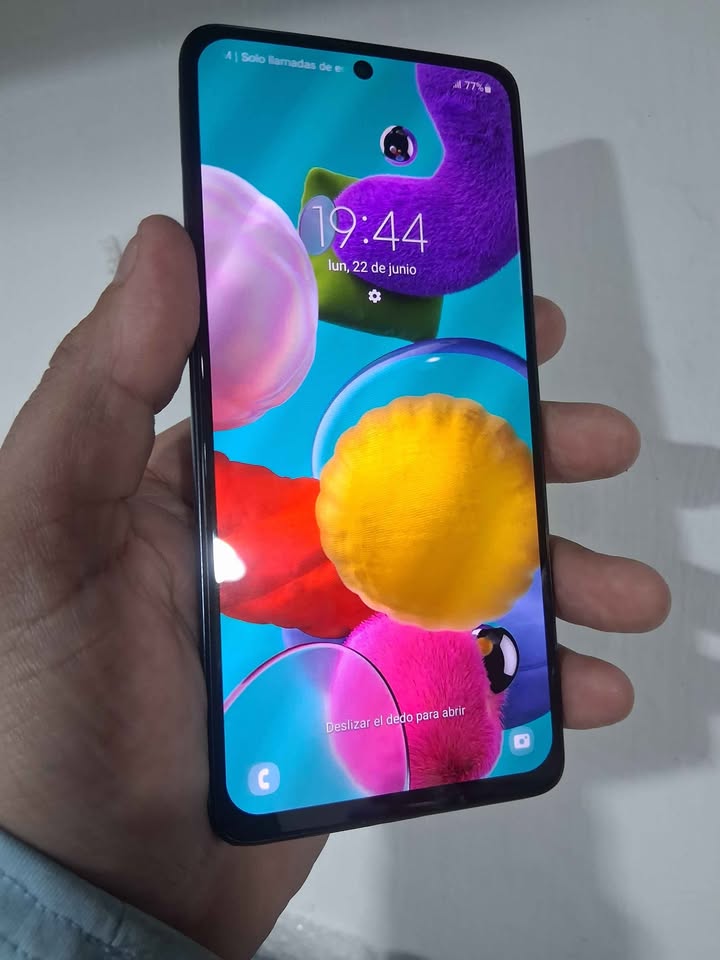 📱 Samsung A51 ✅ Libre de fábrica ✅ 128GB de almacenamiento ✅ Buen estado ✅ Zona: Paternal, CABA
