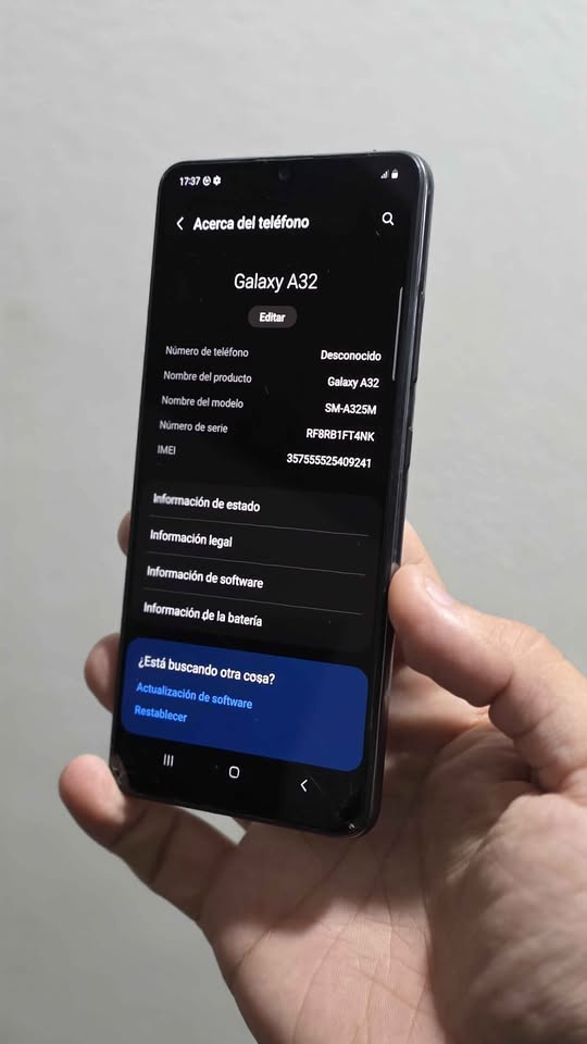Vendo Samsung A32 libre 128gb 4ram NFC MINIMO DETALLE VIDRIO , NO PERMUTO