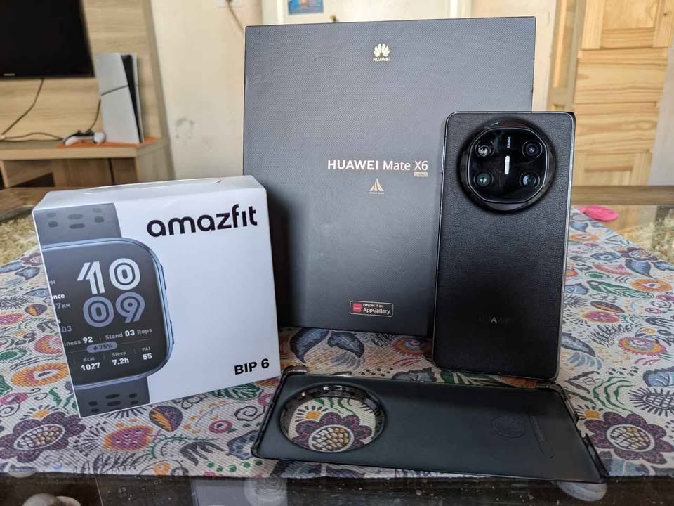Combo !!! Huawei mate x6 Reloj inteligente Amafit Bit 6