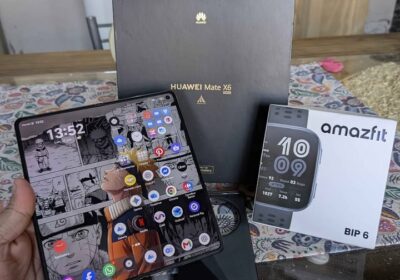 Combo !!! Huawei mate x6 Reloj inteligente Amafit Bit 6