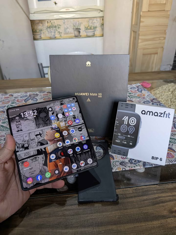 Combo !!! Huawei mate x6 Reloj inteligente Amafit Bit 6