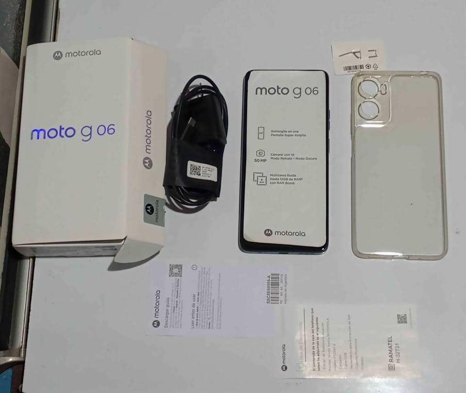 Celular Motorola moto G6 NUEVO SIN USAR LIBRE DE FABRICA $200000 retira x villa Ballester