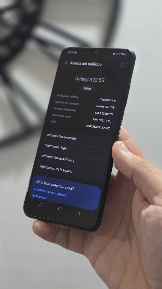 Vendo Samsung A22 libre 5G 128gb 4ram nfc , IMPECABLE , NO PERMUTO