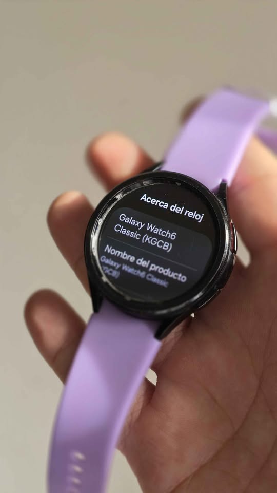 Vendo Samsung watch 6 classic 43mm completo , 16gb , NO PERMUTO