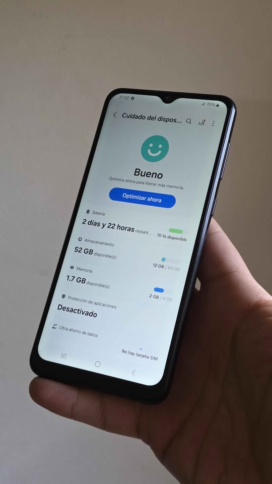 Vendo Samsung A04 libre 64gb 4ram huella , IMPECABLE , NO PERMUTO