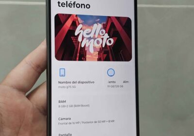 Motorola G75 5G, Libre Esim, 128gb/8gb de ram.