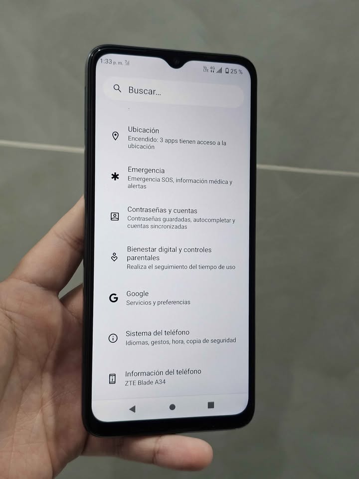 ZTE Blade A34, Libre De Fabrica, 64gb/4gb de ram.