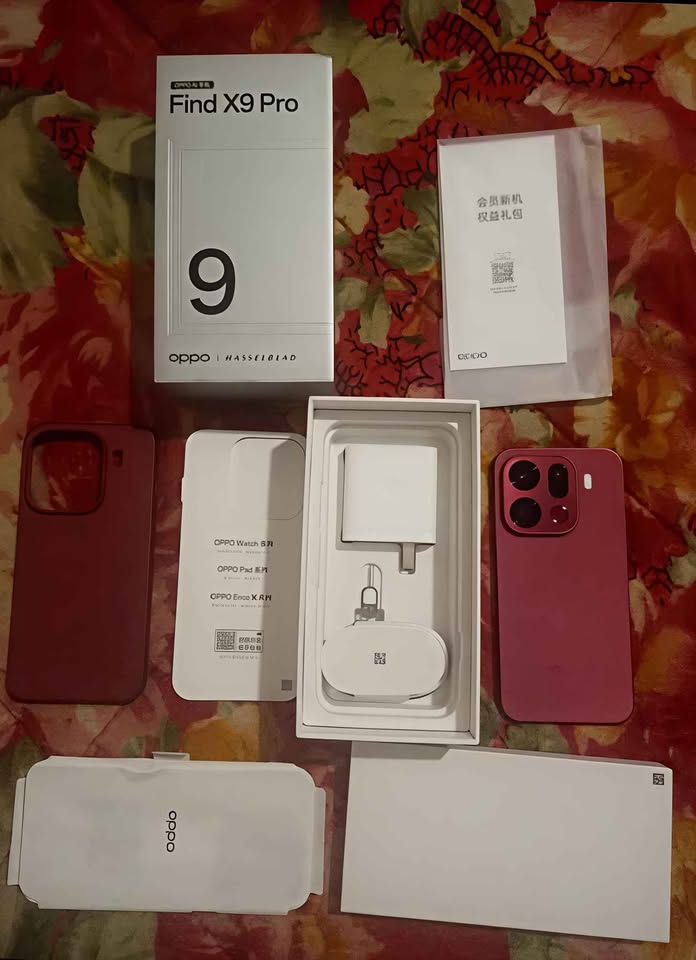 Oppo Find X9 Pro 16/512 en caja completo, excelente estado. Leer.