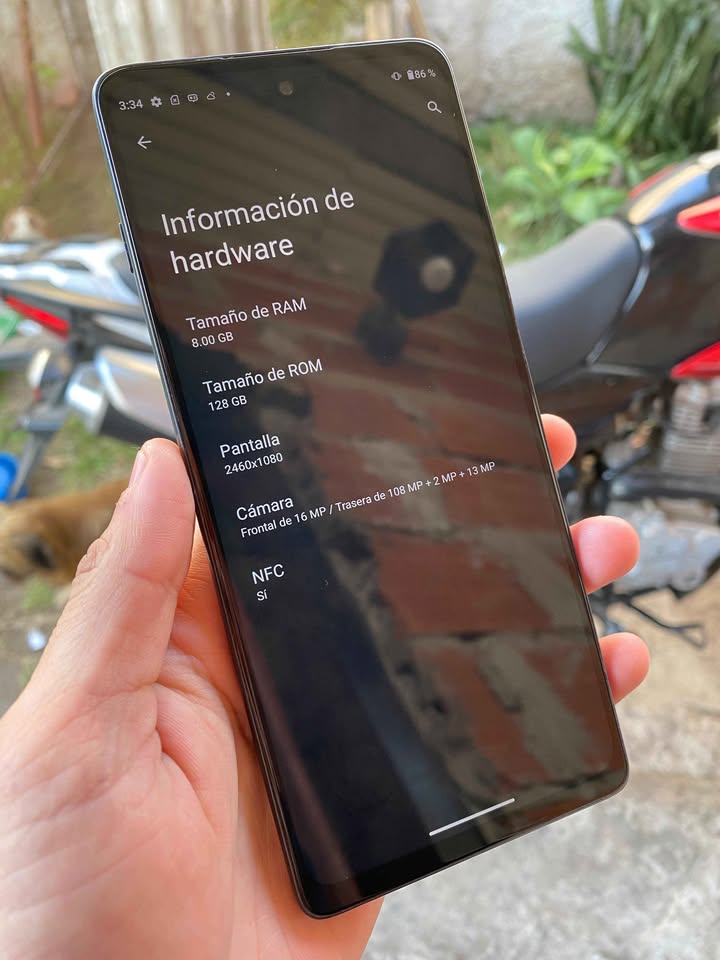 Vendo Motorola g200 libre sin detalles nuevo !