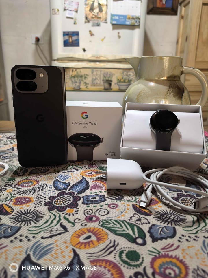 Combo !!! Google pixel 9 pro fold Google pixel watch Cargador original de Google