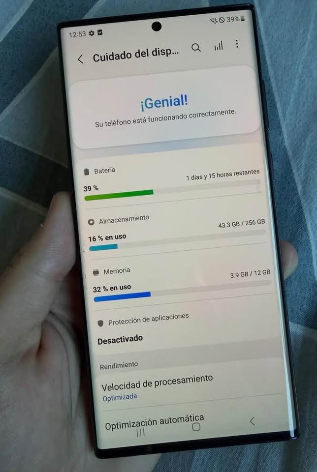Samsung Galaxy S22 Ultra 512 GB 12 GB RAM Negro