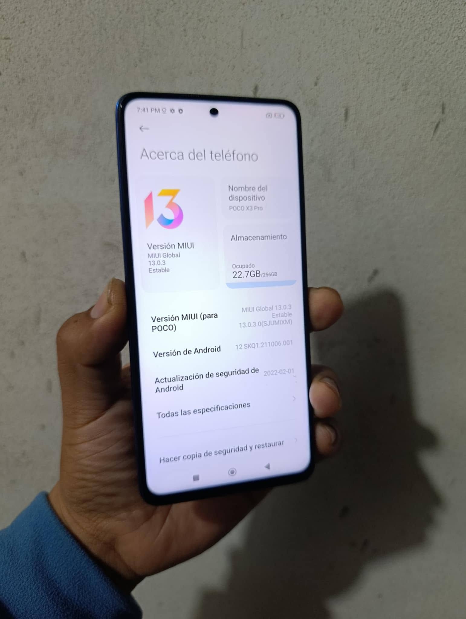 Poco x3 Pro de 256gb