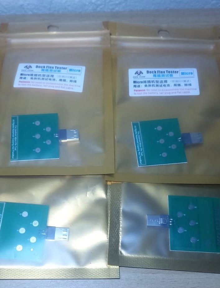 Dock Test Universal para Celulares – Herramienta de Diagnóstico de Placa de Carga USB