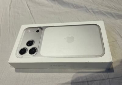 LEER DESCRIPCION iPhone 17 Pro Max Silver 256GB 100%