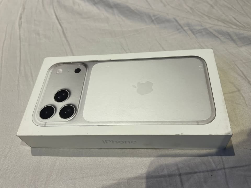 LEER DESCRIPCION iPhone 17 Pro Max Silver 256GB 100%