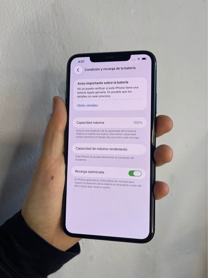 iPhone 11 Pro Max 256gb detalle