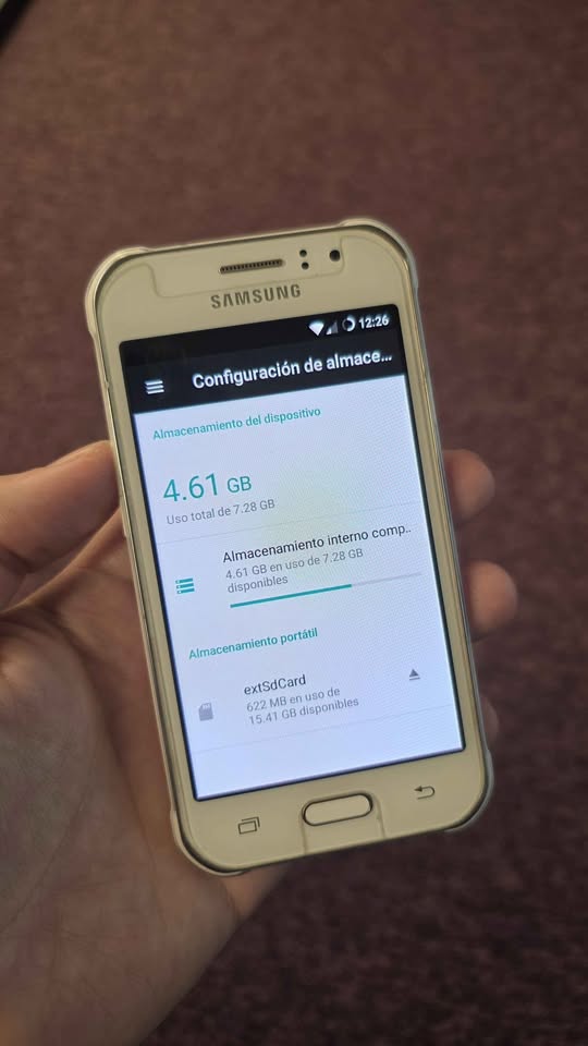 SAMSUNG GALAXY J1 ACE LIBRE 8GB ANDROID 7 EN EXCELENTE ESTADO