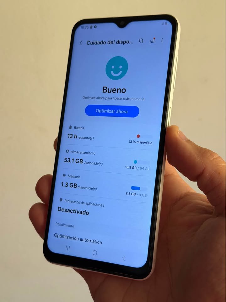 Vendo Samsung A13 libre 64gb 4ram huella , IMPECABLE, NO PERMUTO