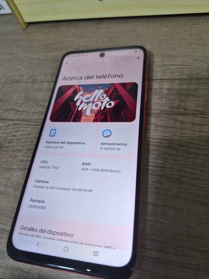 Motorola g35 5g 📱 12128128 gb 4 ram ✅️ Libre de fabrica ✅ Caba ️📍
