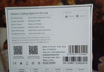 Smartwatch Kieslect Kr pro LTD Leer Descripción