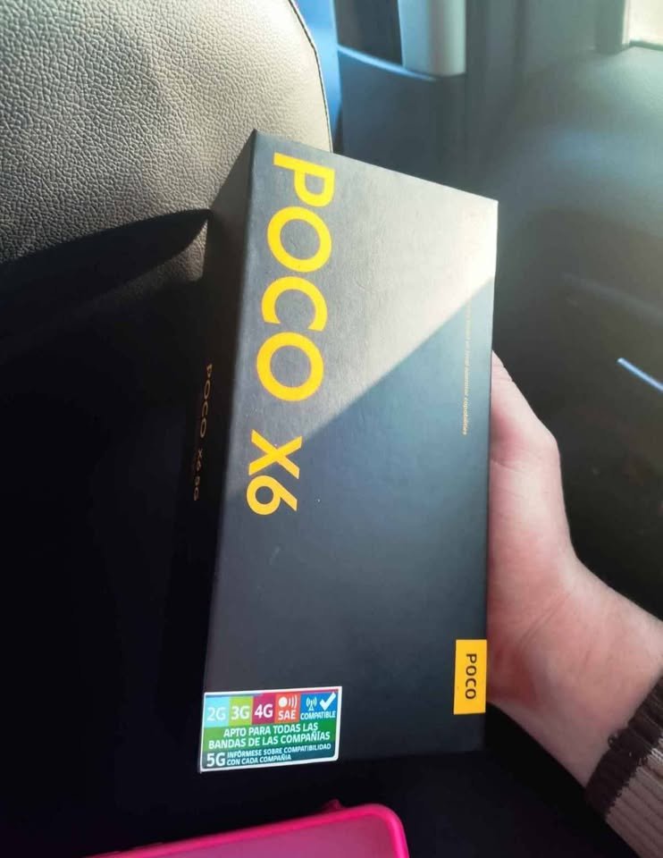 Vendo permuto recibo menor y diferencia POCO X6