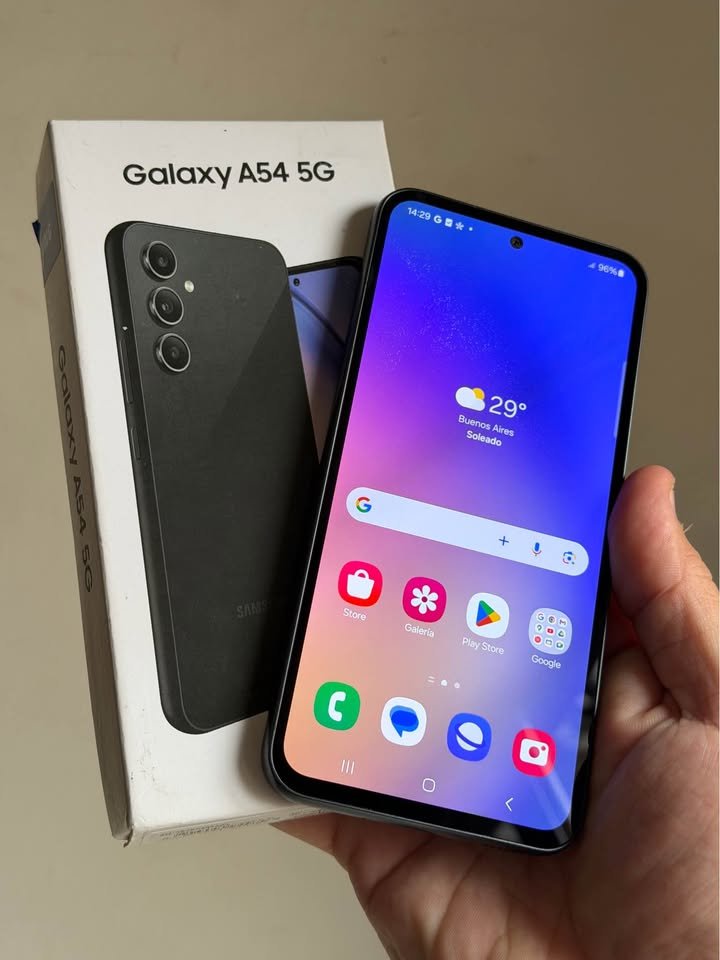 Vendo Samsung A54 libre 5G 256gb 8ram NFC , IMPECABLE, COMPLETO , NO PERMUTO