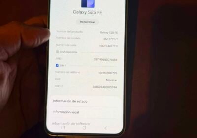 Samsumg s25 fe 📱 256 gb de almacenamiento ✅️ Esim ✅️ Caba 📍