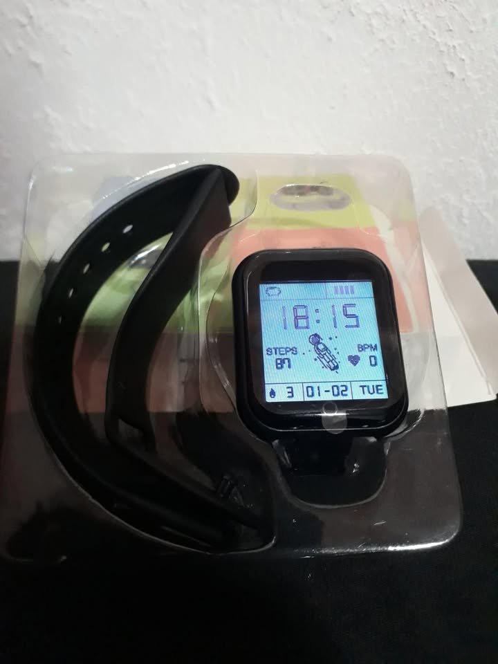 RELOJ INTELIGENTE SNARTWATCH COLOR NEGRO D20