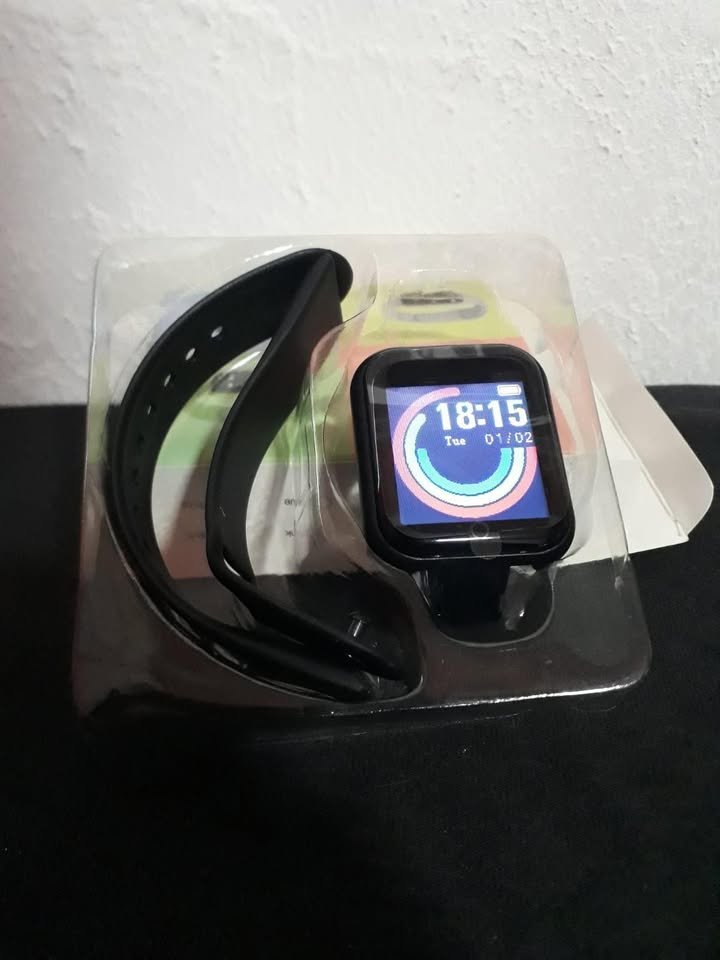 RELOJ INTELIGENTE SNARTWATCH COLOR NEGRO D20