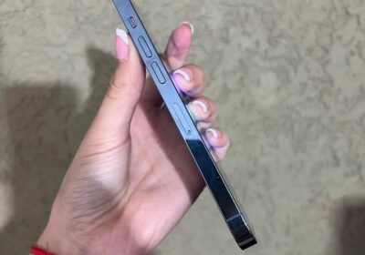 iPhone 13 Pro vendo o recibo menor