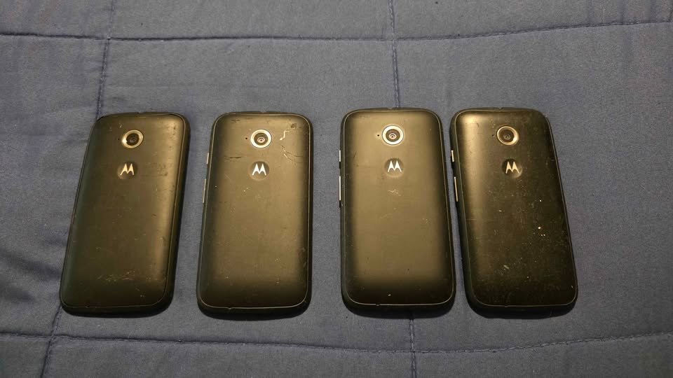 LOTE MOTO E2 LIBRES 8GB ANDROID 6 EN BUEN ESTADO