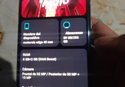 MOTO EDGUE 40 NEO 10 GB DE RAM 128 , ANDROID 15 245 MIL ♥️