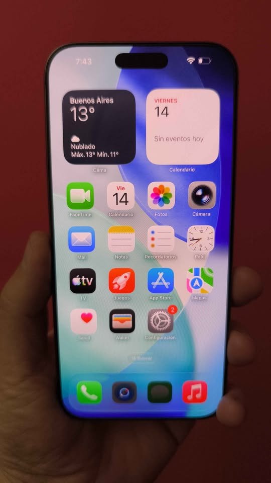 Iphone 16 Pro Max 256GB 95% en Caja Permutas
