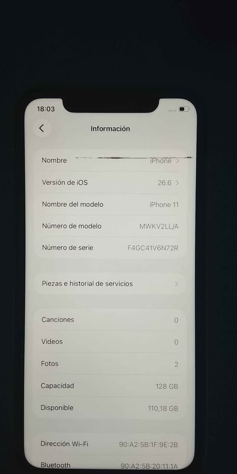 iPhone 11 128gb LIBRE