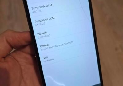 MOTO G6 PLUS LIBRE 64GB 4GB RAM ANDROID 9 ASTILLADO