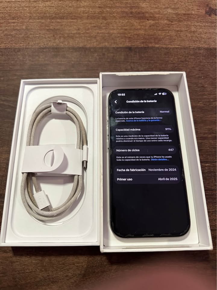 LÍQUIDO IPHONE 16pro 256gb