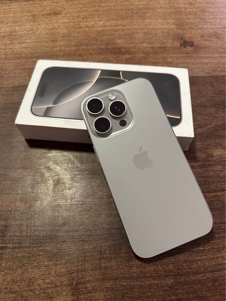 LÍQUIDO IPHONE 16pro 256gb