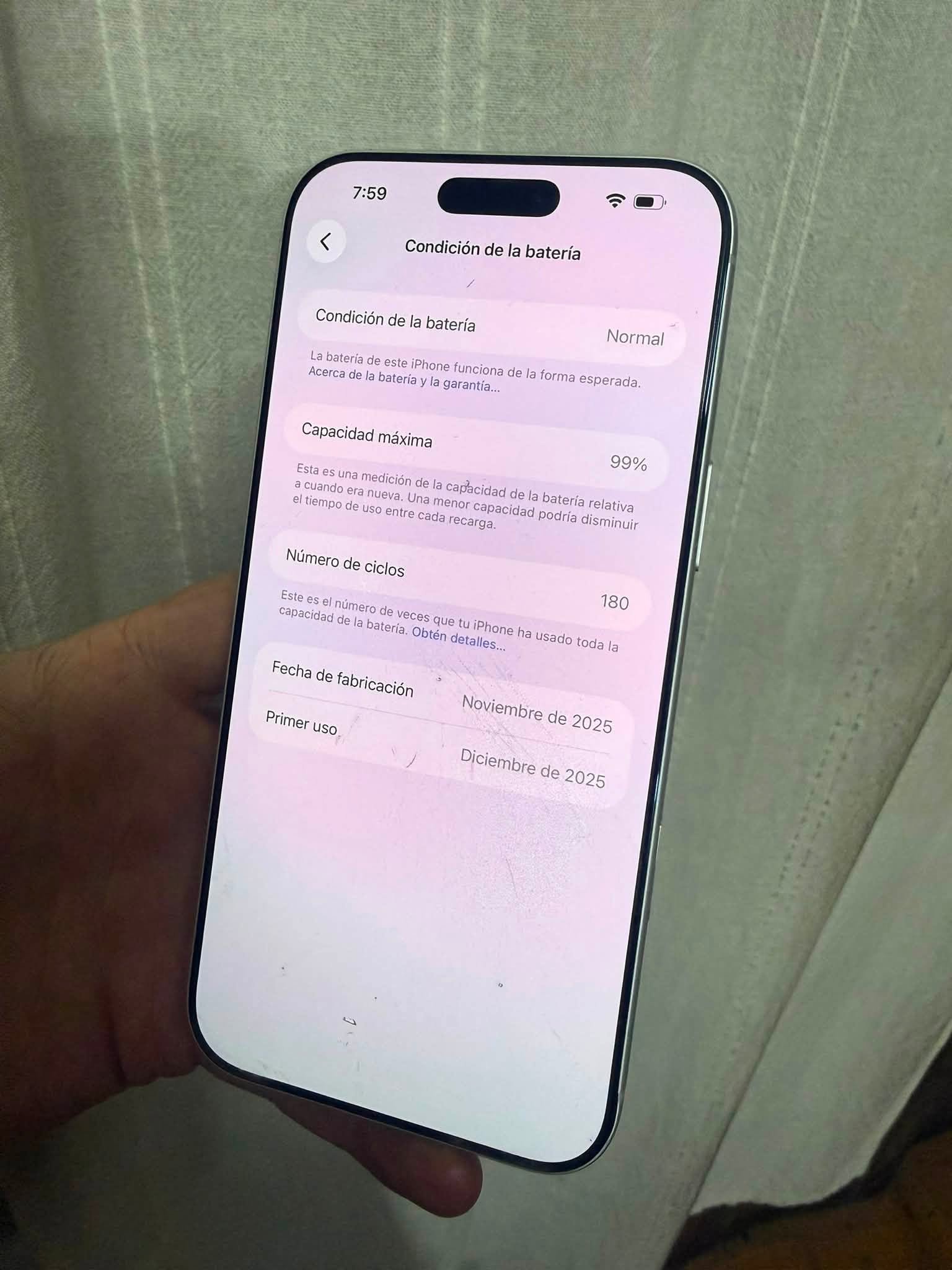 Vendo/permuto iPhone 17 pro Max 256gb batería 99%