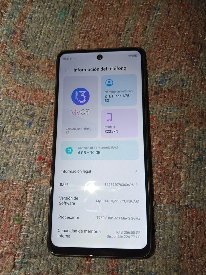 ZTE a75 5g