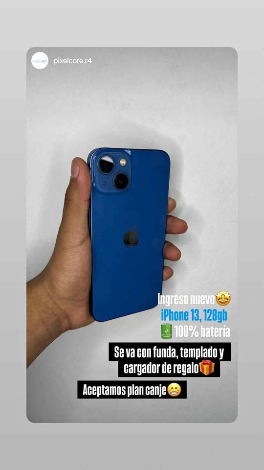 iPhone 13 128gb ACEPTAMOS PLAN CANJE