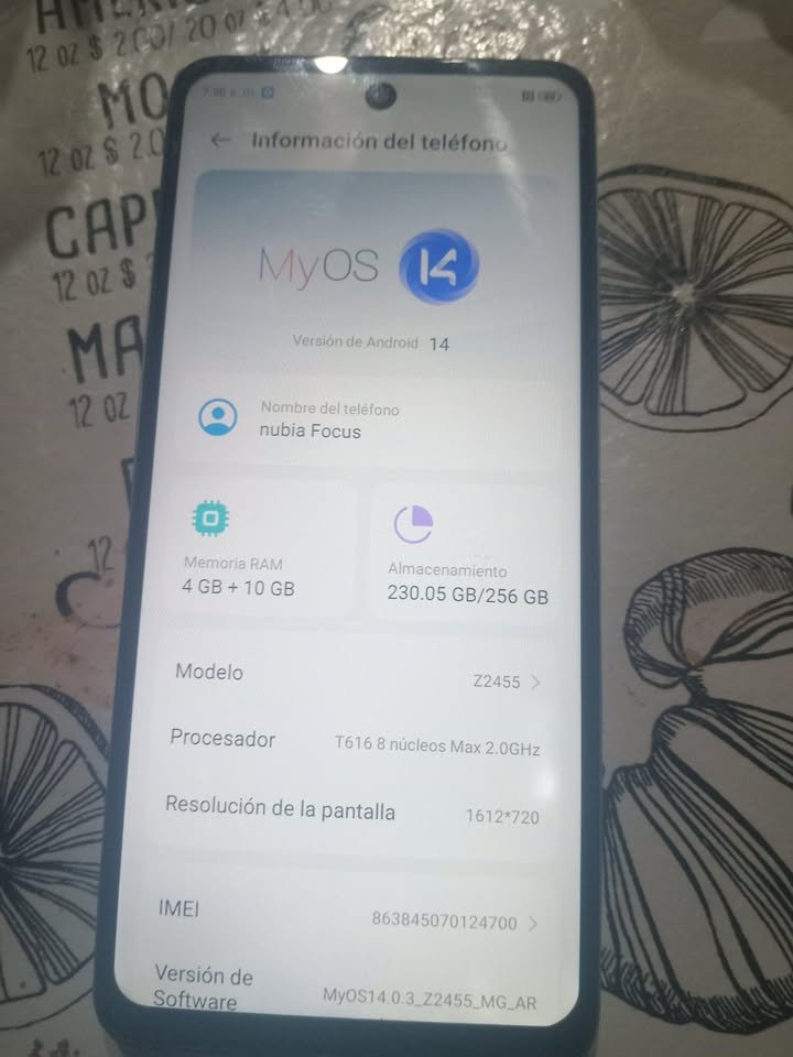 Nubia+focus+256+GB+4+GB+RAM+++10+VIRTUAL