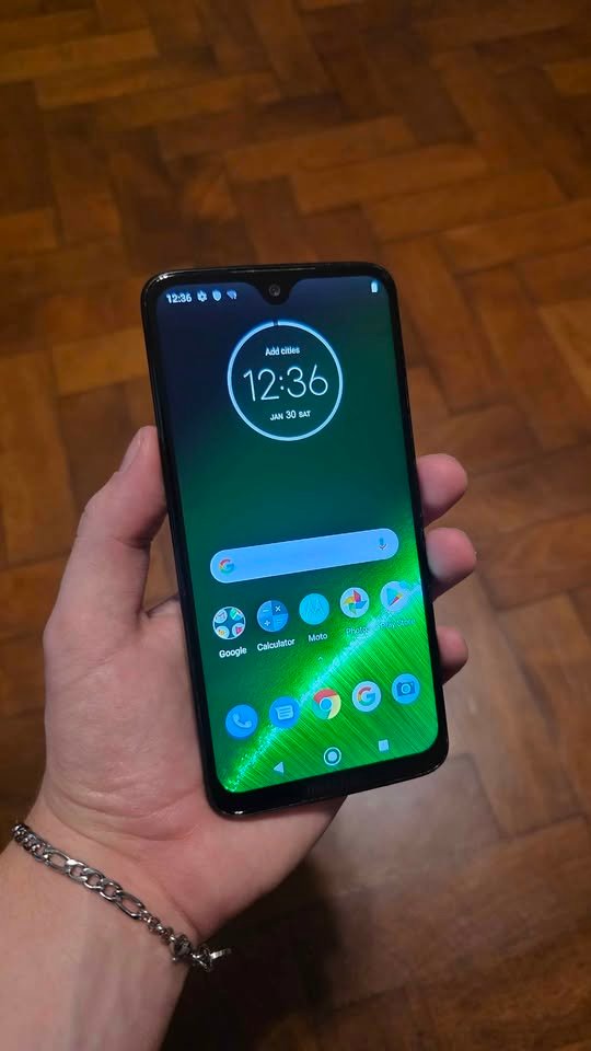 MOTO G7 PLUS LIBRE 64GB 4GB RAM ANDROID 10 EN EXCELENTE ESTADO