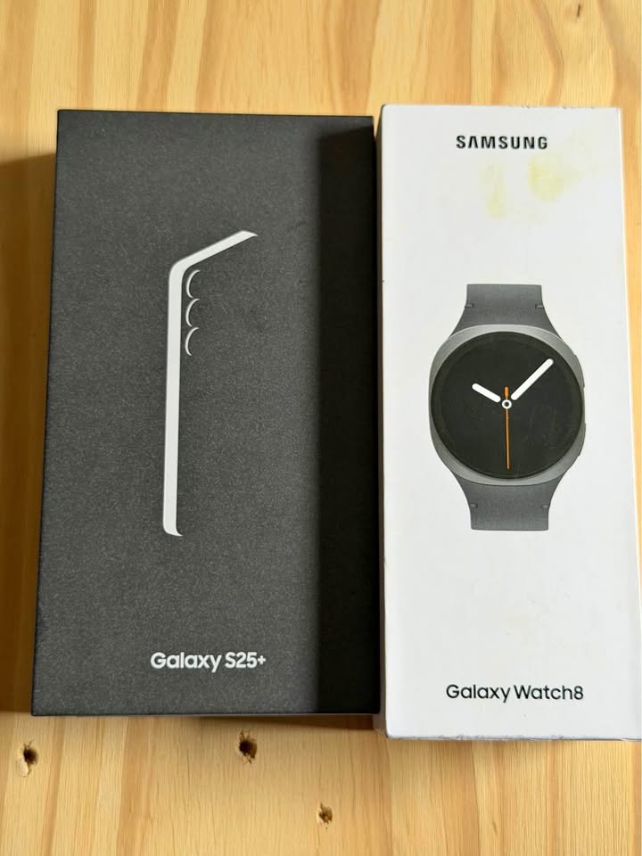 Samsung s25 plus + relog galaxy Watch 8