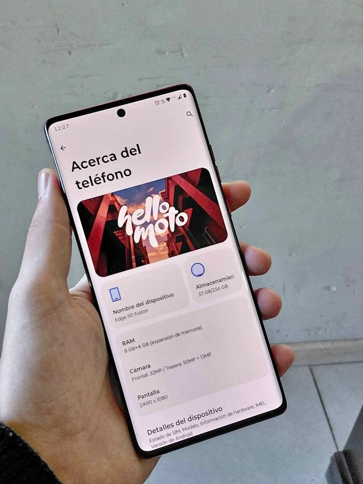 Vendo o permuto por iphone motorola edge 50 fusion
