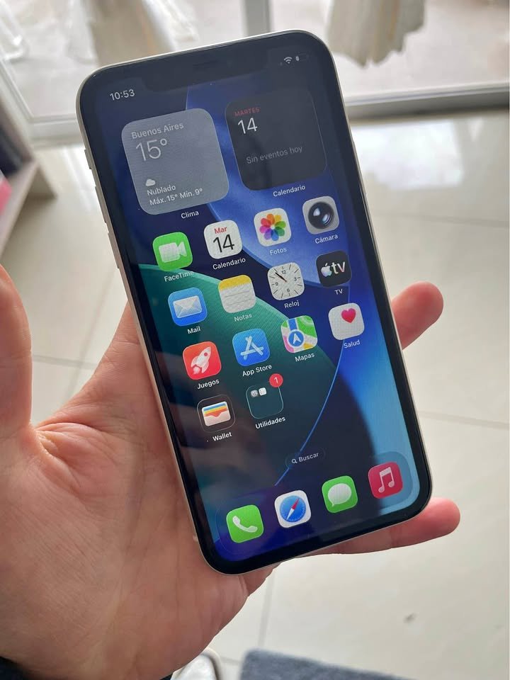 IPhone 11 (81% y 64Gb) se le hacen lineas en el modulo no afecta funcionamiento