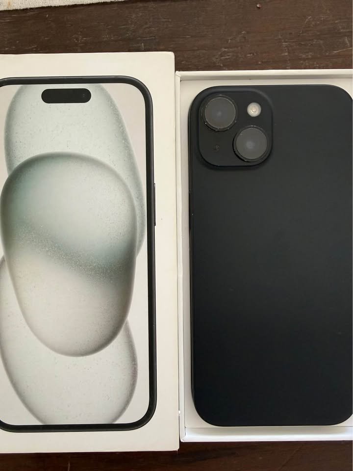 Iphone 15 negro – 128gb – 90% bat – incluye caja