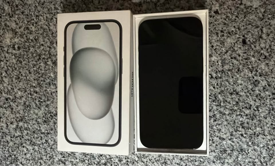Iphone 15 negro – 128gb – 90% bat – incluye caja